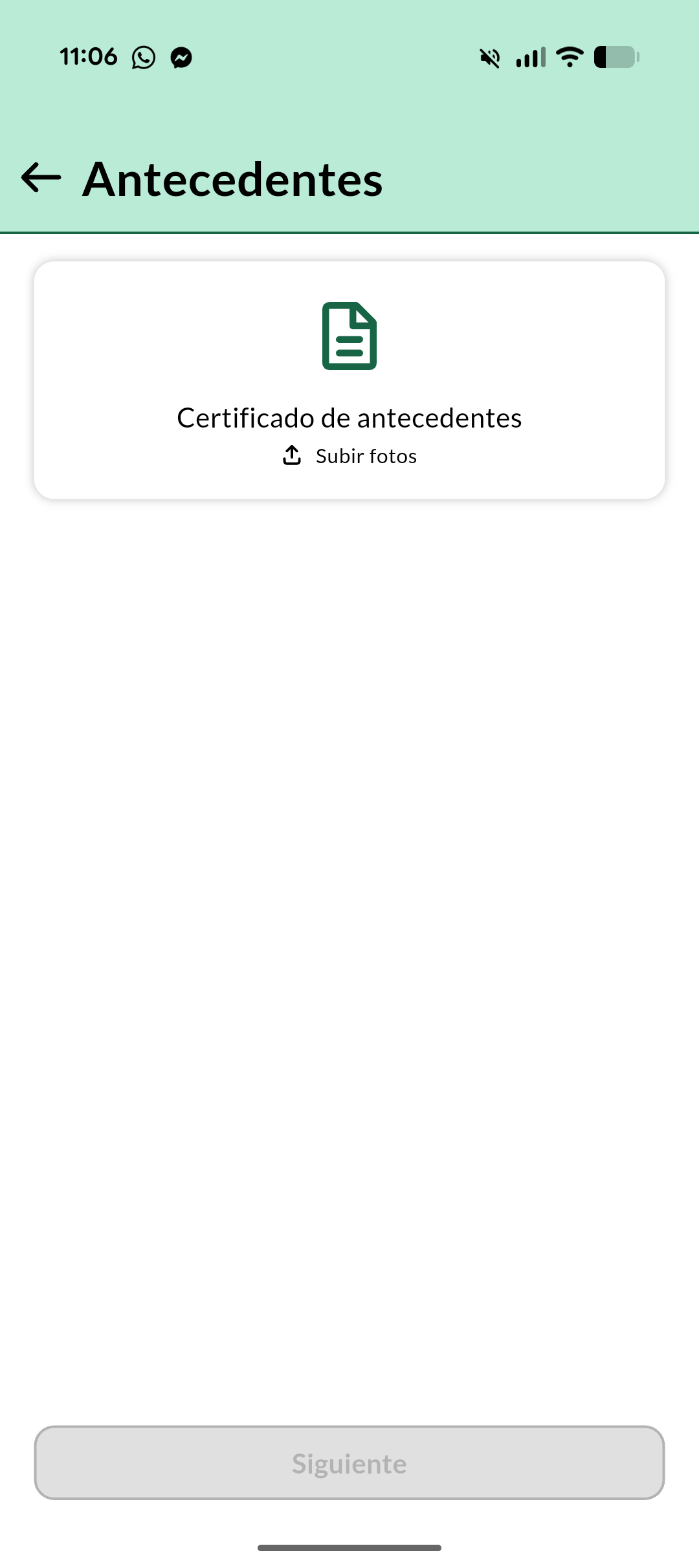 Paso 9 - Subí el certificado de antecedentes